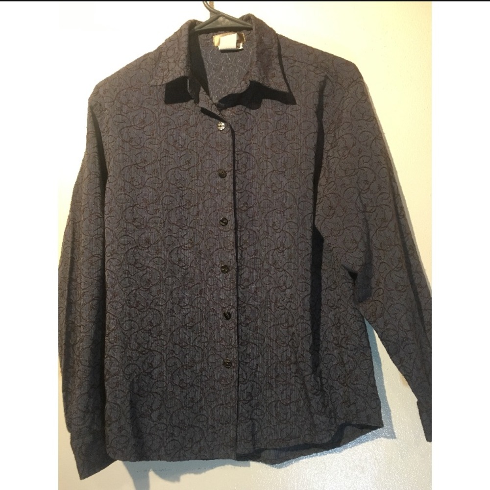 The Territory Ahead Woman’s Embroidered Button Up